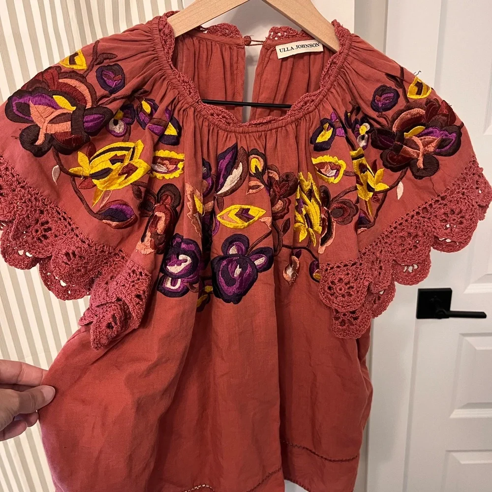 Ulla Johnson embroidered top - Picture 1 of 8